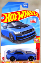 2024 Hot Wheels #250 Then And Now 10/10 Ford Mustang Dark Horse Blue w/Black 5Ys - $8.75