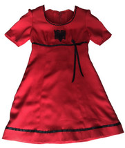 New Albanian Eagle Traditional Popular Red Dress For GIRLS-10-12 YEARS-HANDMADE - £46.46 GBP