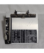 AvTel Aircraft Quick-Clamp Yoke Mount Aluminum Pilot Clipboard Aviation - €25,66 EUR