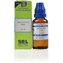 SBL Angustura Vera 30 CH (30ml) HERBAL AYURVEDIC + FREE SHIPPING US - £13.87 GBP