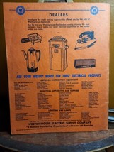 Wesco Buyer&#39;s Guide 1958 Edition Westinghouse Electric Supply Co Vintage PB SC - £155.69 GBP