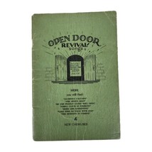 Open Door Revival Gospel Songs VTG Song Book Christian Church Hymns Hymnal 1936 - £13.98 GBP