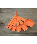 Tupperware Orange Measuring Spoon Set Cooking Baking Utensils Tool Ring ... - €21,45 EUR