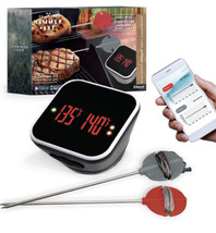 HAMMER + AXE BLUETOOTH INTELLIGENT GRILL THERMOMETER DOWNLOADABLE APP NEW - $48.90
