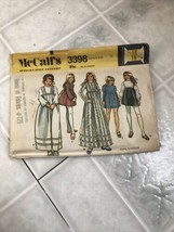 Vintage McCall&#39;s 3398 Girl&#39;s Dresses in 2 Lengths Pattern - Size 12 - £10.99 GBP