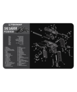 TekMat, For SIG SAUER P238 238 P938 938 Pistol Mat,  11&quot;x17&quot;, Black and ... - $232.69 MXN