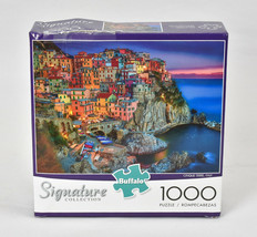 Buffalo Signature Collection Cinque Terre Italy Jigsaw Puzzle 1000 Pcs Unopened - £19.93 GBP