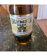 Vintage Olympia Beer Bottle Glass Brown Empty Barware - £28.32 GBP