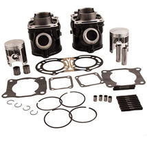 Cylinder Piston Gasket Top End Rebuild Kit for Yamaha Banshee 350 YFZ350... - £87.89 GBP