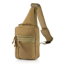  Chest Sling Bag Concealed Pistol  Carry  Bag  Trek Pack EDC Pouch For Outdoor C - £95.51 GBP