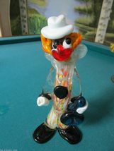 Compatible with Murano Art Italy Clown Multicolor Decanter Figurine Pick... - $54.87+