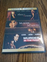 A Perfect Murder / Murder by Numbers / Murder in the First - DVD - VERY GOOD - £9.36 GBP
