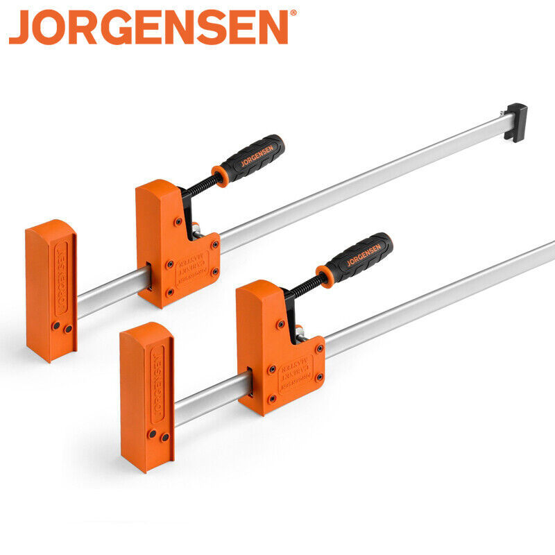 Jorgensen 30" Bar Clamp Set 90 Parallel Clamp Cabinet Master 1500 lbs load 2PCS