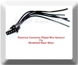 5 Wire Harness Pigtail Connector For  Windshield Wiper Motor Fits: GM - £8.55 GBP