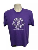 2016 St Vincent Ferrer HS New York Walk A Thon Adult Medium Purple TShirt - £11.67 GBP