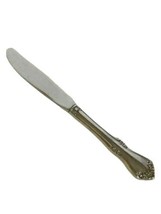 Oneida Celebrity SSS Stainless Steel Dinner Knife Rose Flatware Replacement - $4.99