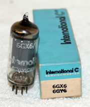 International Servicemaster 6GX6 Audio Ham Radio Vacuum Tube ~ NOS - $8.99