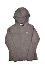 Patagonia Better Sweater Hooded Fleece Jacket Womens M Brown Full Zip Sweatshirt - £37.74 GBP