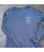 Four Seas Crew Long Sleeve T-Shirts Ladies Micro-Fiber. Blue  - $20.00