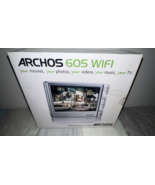 Archos 605 WiFi Silver 30GB Digital Media MP3 WMA Player Brand New/Unsealed - $284.99