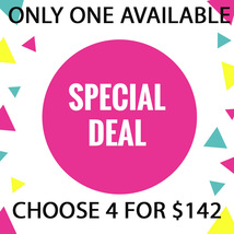 ONLY ONE!! IS IT FOR YOU? DISCOUNTS TO $142 SPECIAL OOAK DEAL BEST OFFERS - $85.20