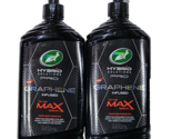 2 Pack Turtle Wax Hybrid Solutions Pro To The Max Wax Graphene Infused 14oz - £30.27 GBP