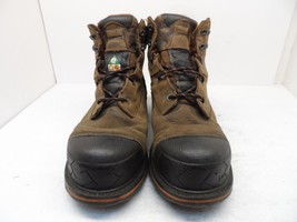 Timberland PRO Men&#39;s 6&#39;&#39; Boondock Comp. Toe WP Work Boots 91631 Brown Size 12W - £45.45 GBP