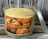 Avon 11 oz Scented 3-Wick Candle - Whipped Pumpkin - New - RARE! - £11.40 GBP