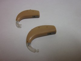 PHONAK ELEVA 411 dAZ hearing aids, pair beige size 13 battery - £114.72 GBP