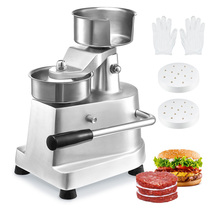 VEVOR Burger Patty Maker 4"/100mm SS Bowl 1000 Papers Heavy Duty Commercial - $89.90