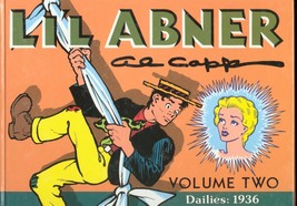 Li&#39;l ABNER-THE Dailies 1936-HARDCVR-AL CAPP-VOL 2 Vg - £44.71 GBP