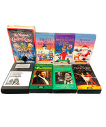 Christmas Classics VHS Tape Lot of 8 Rudolph Frosty Santa Muppets Nutcra... - $16.15