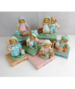 Cherished Teddies Priscilla Hillman Set Nursery Rhyme Book Display Six F... - €42,42 EUR