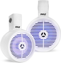 Pyle PLMRWK63WT 6.5 inch Marine Wakeboard Speaker System with LED Lights... - €40,88 EUR