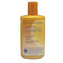 Avalon Organics Balancing Facial Toner Intense Defense Vitamin C 8.5 oz - £44.63 GBP