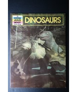 Vtg The How And Why Wonder Book Of Dinosaurs Vintage 1976 Education Home... - $20.79 CAD
