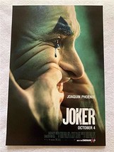 JOKER - 11.5&quot;x17&quot; Original Promo Movie Poster 2019 Cinemark Joaquin Phoenix - £7.80 GBP