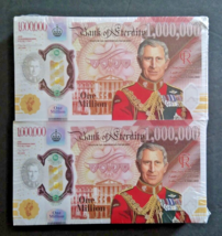 500? KING CHARLES III One Million Collectible Novelty Banknote Coronation - £20.42 GBP