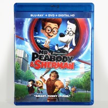 Mr. Peabody &amp; Sherman (Blu-ray/DVD, 2014, Widescreen) - £6.75 GBP