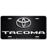 Toyota Tacoma Inspired Art on Mesh FLAT Aluminum Novelty License Tag Plate - £14.21 GBP