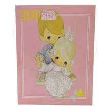 Golden Precious Moments Boy Girl Swing 100 Pc Puzzle 1990 11.5x15" New Sealed - $12.86