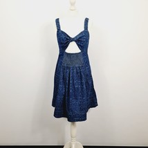 Anthropologie - Pilcro Ikat Denim Mini Sundress - Small - RRP £140 - £24.69 GBP