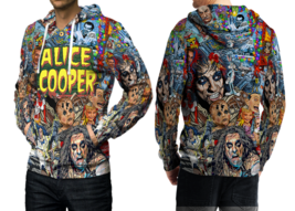 Alice Cooper Musician Unique Full Print Hoodies - £27.51 GBP