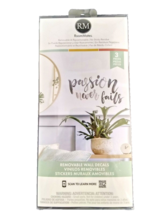 RoomMates Removable Wall Decals &quot;Passion Never Fails&quot; Safe Reusable Made... - $7.81