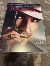 Justified: the Complete Second Season (DVD, 2011) New Sealed Deleted Sce... - $65.33 MXN