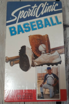 Sports Clinic Baseball Dick Williams 1987 VHS Tape Jerry Reuss Learn Fro... - £5.46 GBP