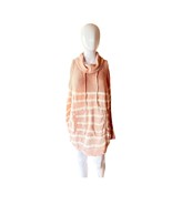 St. John’s Bay XL Pink Striped Cowl Neck Sweater Tunic NWT - $34.45 CAD