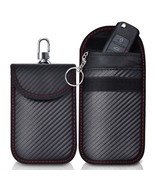 Car Key Signal Blocker Case Faraday Cage Fob Pouch Keyless RFID Bag Pouc... - $11.92 CAD
