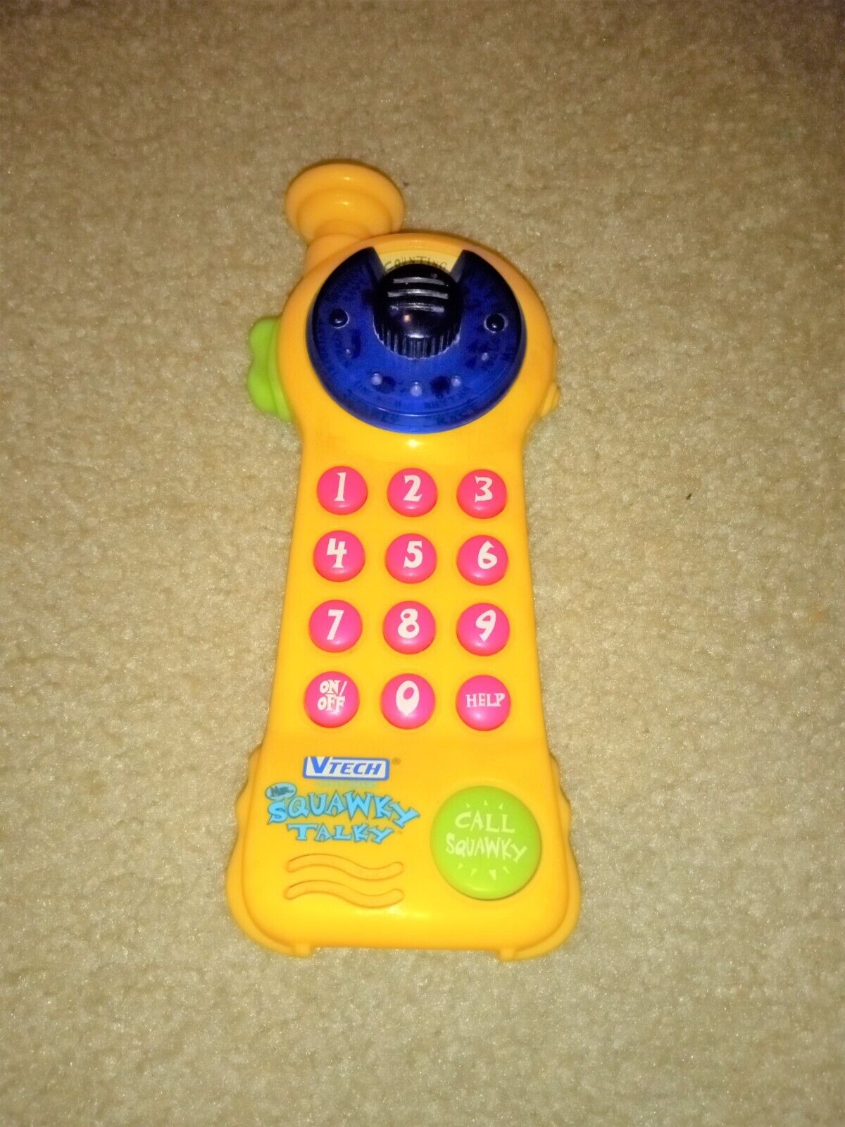 VTECH Little Smart Mr. Squawky Talky PHONE ONLY Yellow Magenta Green Blue - $34.99