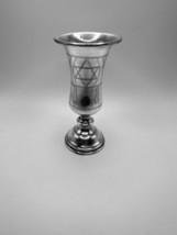 Antique Sterling Silver Kiddish Kiddush Judea Cup 4 5/8” X 2.25” - $123.75